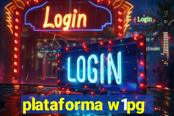 plataforma w1pg